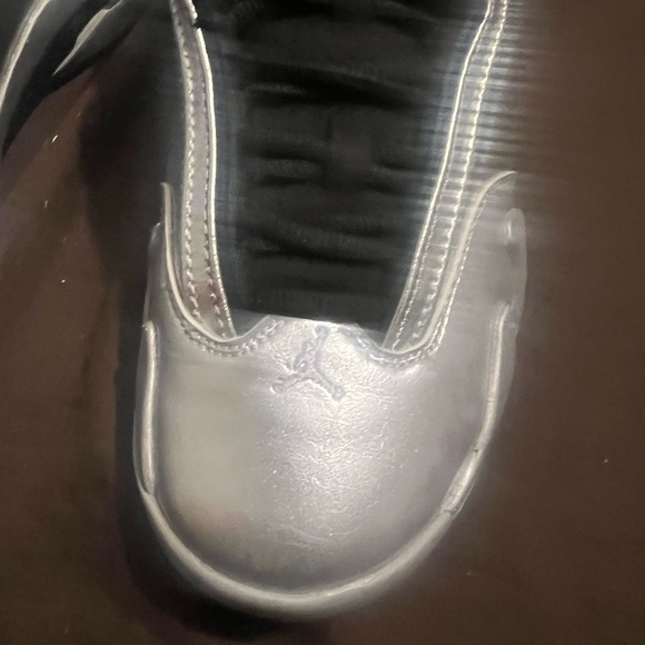 Jordan Fits Men size 8 Air Jordan Retro 14 Silver Authentic Nike new - Picture 8 of 9